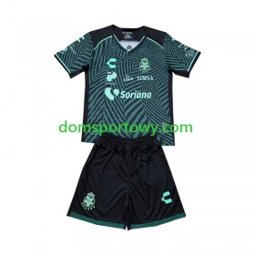 Koszulka Santos Laguna Dziecięcy Wyjazdowe Koszulki Piłkarskie 2024-2025 Krótki Rękaw